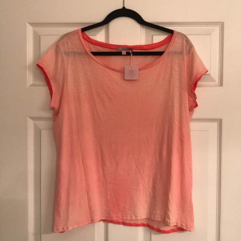 NWT - Calypso St. Barth Pink T Shirt